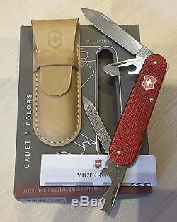 0.2600. L1221 Victorinox Swiss Army Knife Red Cadet Colors Limited Edition RARE