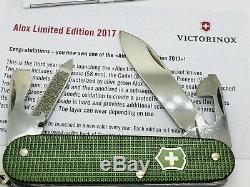 0.2601. L17 Victorinox Swiss Army Knife Cadet Olive Alox Limited Edition 2017