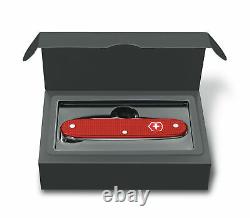 0.8201. L18 Victorinox Swiss Pocket Knife Alox Red Pioneer Limited Edition