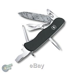 0.8501. J17 VICTORINOX Swiss Army Knife Limited Edition Outrider Damast Damascus