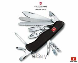 0.9064.3 Victorinox Swiss Army Pocket Knife Workchamp Work Champ Black 53761