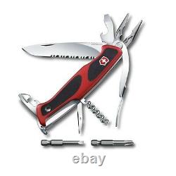 0.9728. Wc Swiss Army Folding Knife Victorinox Rangergrip 174 Handyman + Pouch