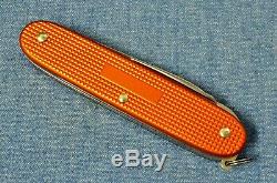 1/100 Very Rare Victorinox Farmer Bicolor Orange Purple Nib New Swiss Army Knife