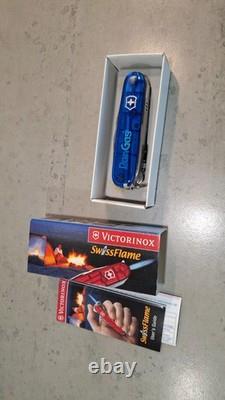 1.3705. FT Victorinox SwissFlame pocket Knife butane lighter very good condition