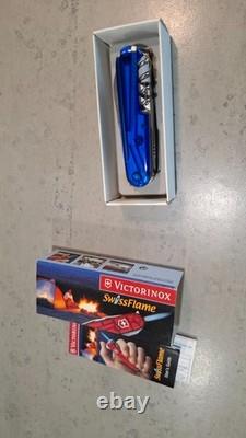 1.3705. FT Victorinox SwissFlame pocket Knife butane lighter very good condition