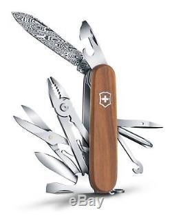 1.4721. J18 Victorinox Swiss Army Deluxe Tinker Damast Limited Edition 2018 Knife