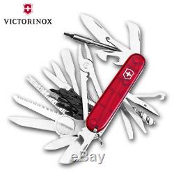 1.6795. Xlt Victorinox Swiss Army Pocket Knife Red Swisschamp Swiss Champ