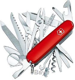 1.8810 Victorinox Swiss Army Pocket Knife Red SwissChamp SOS Kit Set 18810 53511