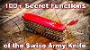 100 Secret Functions Of The Swiss Army Knife