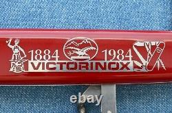 1884-1984 84mm NIB NOS 100th Anniversary Victorinox Spartan Swiss Army Knife