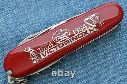 1884-1984 84mm NIB NOS 100th Anniversary Victorinox Spartan Swiss Army Knife