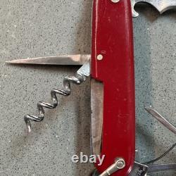 1940-1952 Wenger Swiss Army Knife Wengerinox 91mm Multi Tool