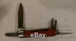 1941 WENGER DELEMONT Swiss Army Knife WWII Soldier's Knife COLLECTOR GRADE A