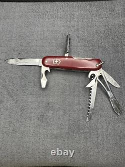 1946 RARE VICTORINOX HUNTSMAN Swiss Army Knive (Cat 236a) ARMEE SUISSE & INOXYD