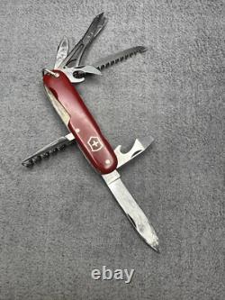 1946 RARE VICTORINOX HUNTSMAN Swiss Army Knive (Cat 236a) ARMEE SUISSE & INOXYD