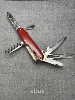 1946 RARE VICTORINOX HUNTSMAN Swiss Army Knive (Cat 236a) ARMEE SUISSE & INOXYD