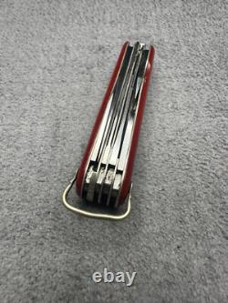 1946 RARE VICTORINOX HUNTSMAN Swiss Army Knive (Cat 236a) ARMEE SUISSE & INOXYD