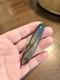 1950's Victorinox Victoria Secretary 84mm Buffalo Horn with Exposed Rivets Knife