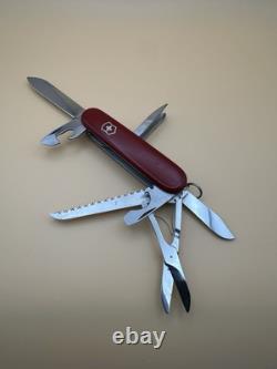 1957-1960 RARE! VICTORINOX CRAFTSMAN 91mm VICTORIA STAINLESS & HOFFRITZ RED