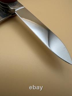 1957-1960 RARE! VICTORINOX CRAFTSMAN 91mm VICTORIA STAINLESS & HOFFRITZ RED