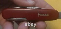 1957-1961 Victorinox 91mm VICTORIA Spartan Swiss Army Knife MINT+, AMMANN Ad