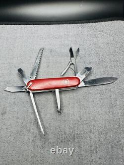 1957-1962 Rare Victorinox Huntsman Victoria Officier Suisse Rostfrei Pat