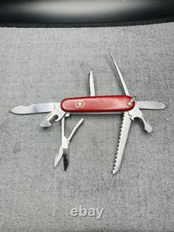 1957-1962 Rare Victorinox Huntsman Victoria Officier Suisse Rostfrei Pat