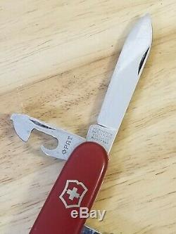 1960's Victorinox Tourist 84mm Swiss Army Knife with Bail Shackle -Victoria