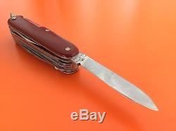 1960s Victorinox Champion Long File Bail Swiss Army Knife Vintage Rare