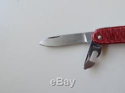 1963 Wenger Delemont 1961 model soldier alox Swiss Army Knife +PAT pioneer