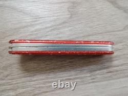 1965 Elsener Schwyz 93mm model 1961 Red Alox Soldier Swiss Army Knife Military