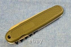 1979-80 VTG 108mm Victorinox OLIVE GREEN SAFARI TROPPER Swiss Army Knife NEW NOS