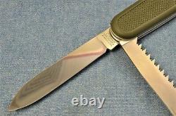 1979-80 VTG 108mm Victorinox OLIVE GREEN SAFARI TROPPER Swiss Army Knife NEW NOS