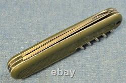 1979-80 VTG 108mm Victorinox OLIVE GREEN SAFARI TROPPER Swiss Army Knife NEW NOS