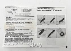 1993 Victorinox Soldier The Original Swiss Army Knife Brand New