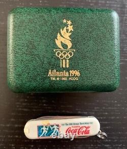 1996 Atlanta Olympics / Coca-cola Swiss Army Knife 2 1/2 Mib
