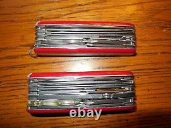 2 versions of Victorinox Swiss Army Knife Swiss Champ 1.6795 New in Boxes