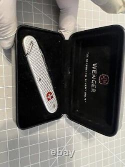 2001 Wenger Alox Soldier Swiss Army Knife With Bail NOS In Original Case Box