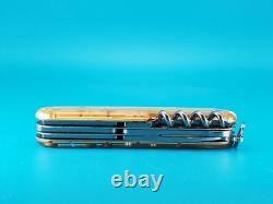 2016 Victorinox Climber Limited Edition 24K Gold Brazil Olympic Games Multi Tool
