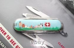 2018 Limited Ed. VICTORINOX SWISS ARMY KNIFE FARM ANIMALS COW HORSE DOG New