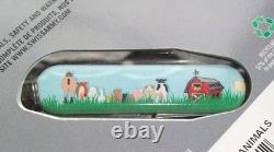 2018 Limited Ed. VICTORINOX SWISS ARMY KNIFE FARM ANIMALS COW HORSE DOG New