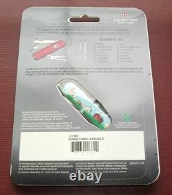 2018 Limited Ed. VICTORINOX SWISS ARMY KNIFE FARM ANIMALS COW HORSE DOG New