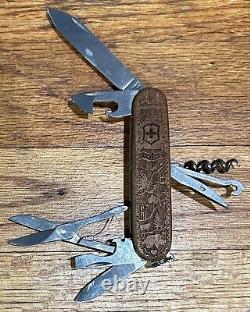 2021 Victorinox Climber Wood Swiss Spirit Swiss Army Knife 1.3701.63L21