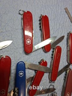 23 KNIVES VICTORINOX SWISS ARMY Lot P6