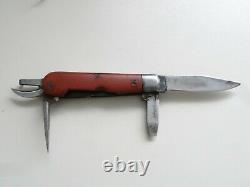38 1938 Elsener / Victorinox 100mm Model 1908 soldier Swiss Army Military Knife