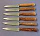 6 Victorinox Forschner 1105 Rosewood Handle 4.75 Blade Steak Knives Switzerland