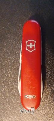 7 Victorinox Knives-1 wood scale, Fisherman, Camper, Marlboro, Golfer, Hoffritz