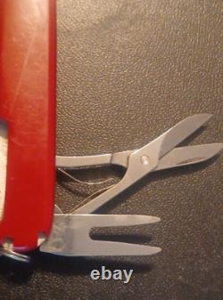 7 Victorinox Knives-1 wood scale, Fisherman, Camper, Marlboro, Golfer, Hoffritz