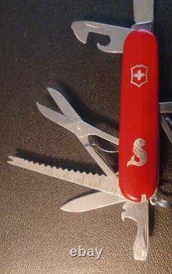 7 Victorinox Knives-1 wood scale, Fisherman, Camper, Marlboro, Golfer, Hoffritz