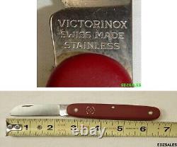 8 Victorinox Swiss Made Stainless Steel Blade Folding Floral Pocket Knives